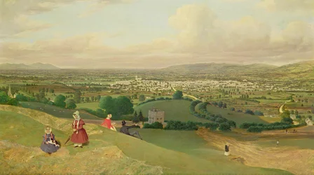 Cheltenham da Leckhampton Hill, c.1840